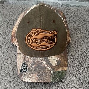 Florida Gators Top of the World Realtree Camo Men’s Memory Fit /Fitted Hat